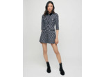Robe en jacquard nœuds