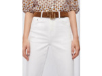 Ceinture en suédine logo Clover