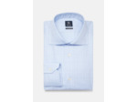 Chemise Bleu Clair En Sergé De Coton Regular Fit