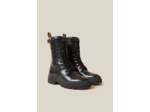 Bottines hautes rangers cuir