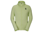 Sweat zippé à capuche Homme DEFINED LIGHT Jaune Acide