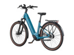 Vélo urbain/trekking électrique E-HORIZON TOUR 20 BELT WAVE Bleu