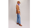 Manteau court shearling