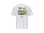 T-shirt Homme ONSFRED LIFE RLX SS PRINT TEE NOOS Blanc