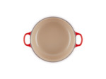 Cocotte ronde 20cm en fonte émaillée cerise