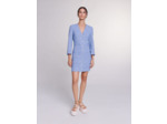 Robe courte en tweed