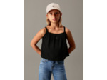 TOP À BRETELLES FRONCÉES