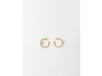 Boucles d'oreilles créoles dorées