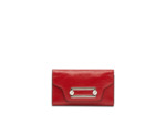 Clic de Lancel - Portefeuille slim rabat - Grand modèle - Rouge Lancel