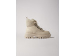 Bottines chunky en fausse fourrure