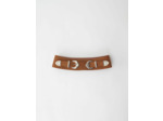 Ceinture en suède double boucle western