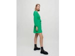 Robe entièrement plissée à boutons