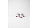 Sneakers W22 en mix matières