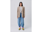 Veste droite tailleur carreaux