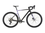 Vélo de gravel SPEEDSTER GRAVEL 10 Noir Carbone/Violet Tulipe