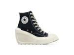 Chuck 70 De Luxe Wedge Hi Black/Black