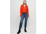 Pull 100% laine à col montant zippé