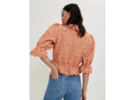 Petite veste en tweed à croquets