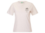 T-shirt manches courtes Femme DEFINED DRI Rose Bliss/Coton Blanc