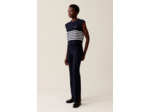 Pantalon maille marine
