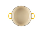 Cocotte ronde 24cm en fonte émaillée nectar