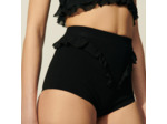 Culotte en maille taille haute