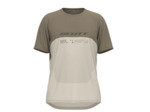 T-shirt manches courtes Homme VERTIC DRI Coton Blanc/Beige