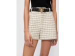Ceinture logo Clover en cuir
