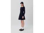 Robe maille patineuse