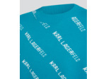 ALL OVER KARL LOGO SWEATER