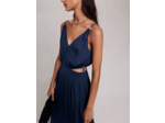Robe midi ajourée