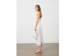 Robe à bretelles en jacquard imprimé