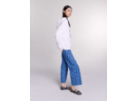 Sweatshirt oversize à strass