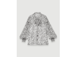 Top en jacquard imprimé zèbre