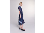 Robe longue à volants