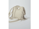 Sac M mini en cuir matelassé à studs