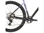 Vélo de gravel SPEEDSTER GRAVEL 10 Noir Carbone/Violet Tulipe