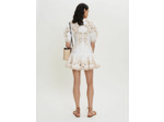 Robe courte brodée