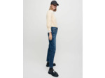 Jean droit taille haute