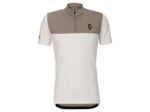 Maillot manches courtes Homme ENDURANCE LT Coton Blanc/Beige