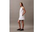 ROBE MINI SANS MANCHES EN POPLINE
