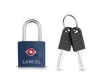 Pop de Lancel - Cadenas TSA - Moyen modèle - Bleu Marine