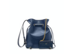 Le Huit de Lancel - Sac seau - Grand modèle - Bleu Petrole