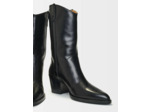 Bottes western en cuir