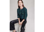 Veste courte en tweed