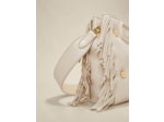 Sac M en cuir matelassé à studs