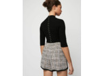 Short façon tweed contrasté