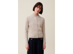 Cardigan laine boutonné broderie CP