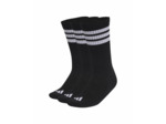 Lot de 3 paires de chaussettes Unisexe 3S ESS C CRW 3P Noir