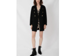 Manteau en double face ceinturé